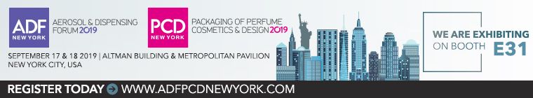 Packaging di Perfume Cosmetics and Design New York 2019